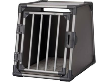 Transportadora para Cães  Inclinada (Cinzento - Alumínio - M - Porte Médio)