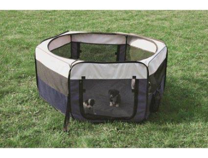 Parque para Cães e Roedores  (Azul - 55x130x130cm - Nylon)