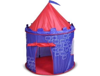 Tenda de Brincar  Castelo Azul e Vermelho