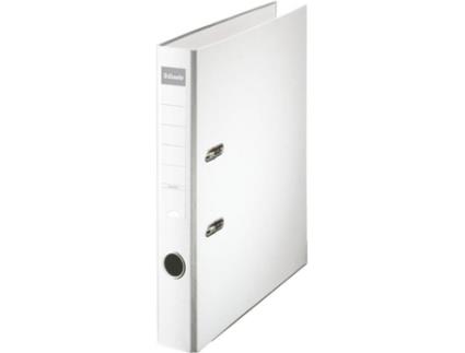 Pasta de Arquivo Lombada Estreita, A4, Largura da Lombada 50 mm, Capacidade 350 Folhas, Polipropileno, Branco
