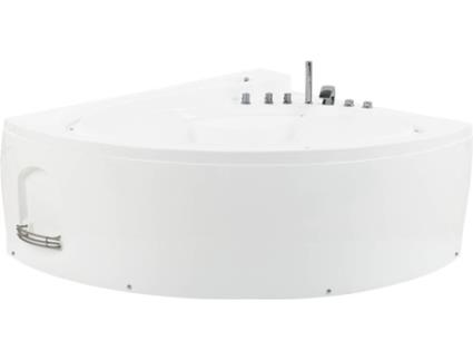 Banheira de hidromassagem com LED em branco PELICAN