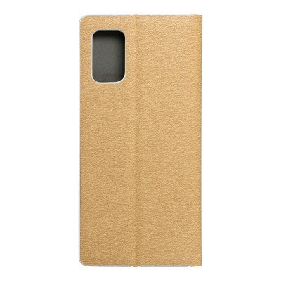 Capa Samsung Galaxy A02S Forcell Book Dourado