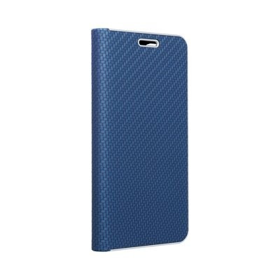 Capa Xiaomi Redmi Note 10 5G E Poco M3 Pro E Poco M3 Pro 5G Forcell Livro Efeito carbono Azul