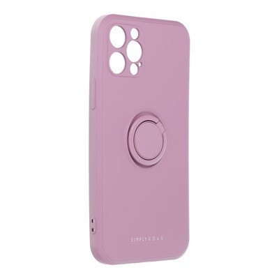 Capa Iphone 12 Pro Roar Com Suporte Roxo
