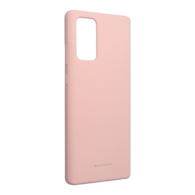 Capa Samsung Galaxy Note 20 Goospery Silicone Rosa