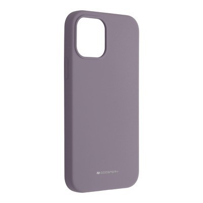Capa Iphone 12 E 12 Pro Goospery Silicone Cinza