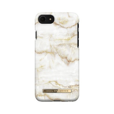Capa Iphone 7 E 8 E 6 E Se IDeal of Sweden Luxuosa slot Dourado