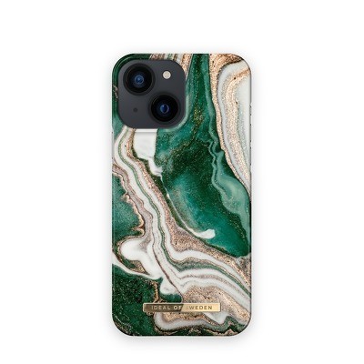 Capa Iphone 13 Mini IDeal of Sweden Luxuosa Mármore - Dourado