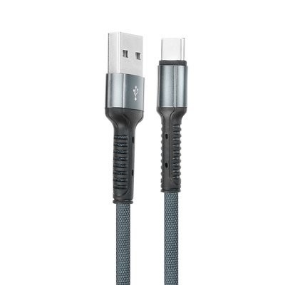 Cabo De Dados Ultrarrápido Ldnio Ls63 Usb Tipo C Prateado