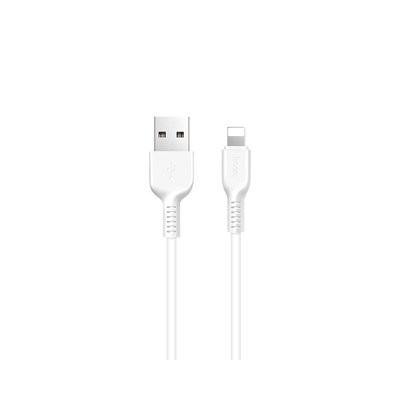 Cabo Hoco Flash De Dados De Carregamento Para Iphone Lightning 8 Pinos X20 1 Metro Branco