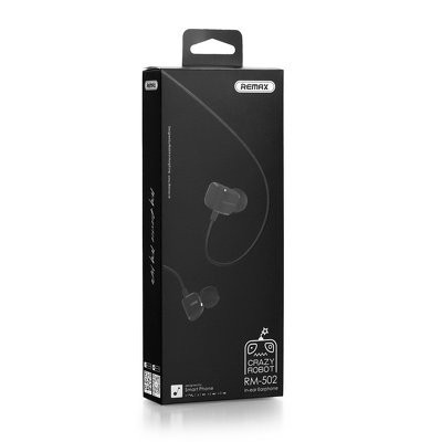 Fone De Ouvido Remax Rm-502 Preto