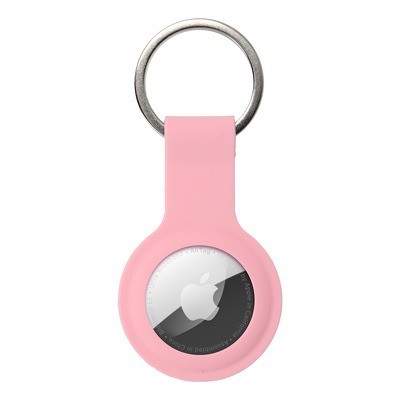 Suporte De Silicone Para Airtag Rosa