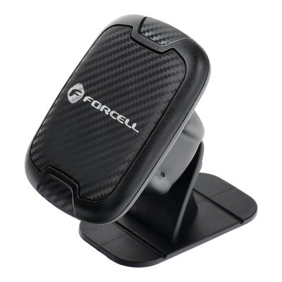 Suporte De Carro Forcell Para Smartphone Carbon H-Ct322 Mesa Magnética