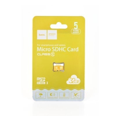 Cartão De Memória Hoco Microsd Tf Memória De Alta Velocidade 32 Gb Classe 10