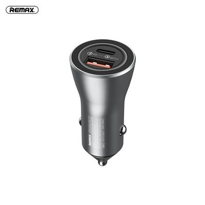 Carregador De Carro Remax 2Xusb Zhitu Qc + Power Delivery 36W Rcc107 Prata