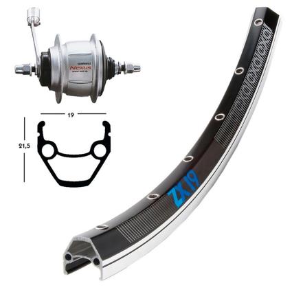Winora Exal Xp19 Skid Shimano Nexus 8s Rear Wheel  10 x 135 mm