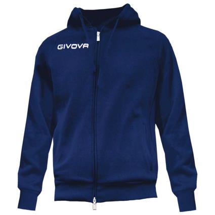 Givova King Full Zip Sweatshirt Azul L Hombre