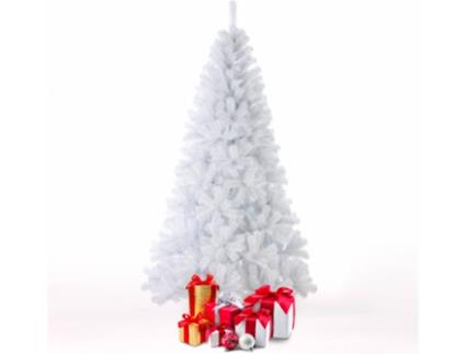 Árvore de Natal Artificial Tradicional Branca ECO-XMAS (210 cm)