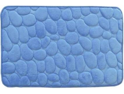 Tapete SECANETA Griss (Azul - 40x60 cm - Poliéster)