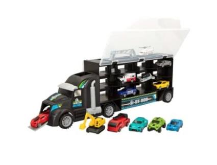 Carrinhos SPEED & GO Transportador C/12 Veículos  (3 anos)