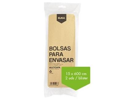 Rollo bolsa envasar 20x600cm. blister 2