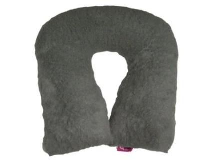 Almofada Sanitizada Anti-Decúbito com Forma de Ferradura, Cinzenta 44X11 cm UBIOTEX