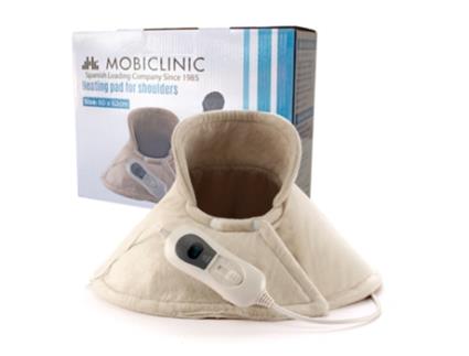 Almofada Cervical Elétrica MOBICLINIC 62X60 cm 3 Níveis de Calor Desligar Automático