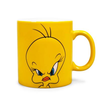 Half Moon Bay Looney Tunes Tweety Pie Embossed Mug Mug