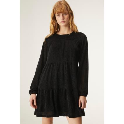 Compania Fantastica Vestido preto evasé