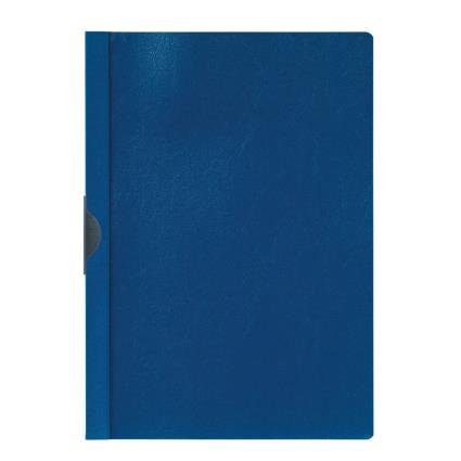 Classificador com Clip, PVC, 30 Folhas, Azul Escuro
