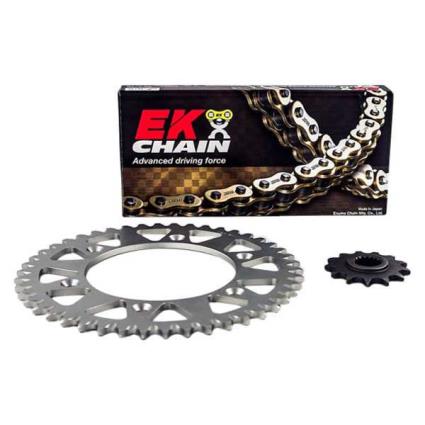 Pbr Sprockets Yamaha Yz 450f Mrd Chain Kit Dourado 13t / 50t