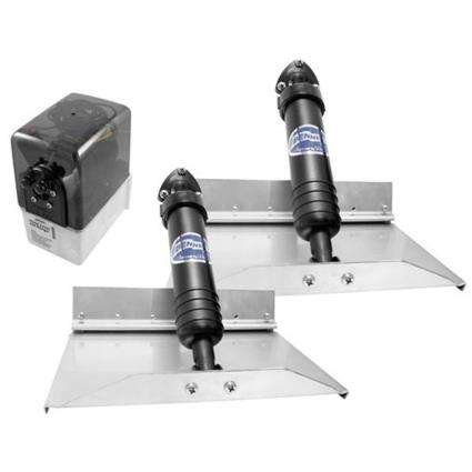 Bennett Trim Tabs Hydraulic Trim Kit Prateado 76 x 23 cm