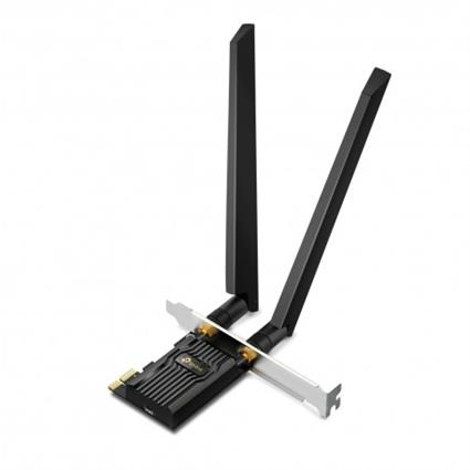 TP-Link Archer TXE72E AXE5400 Placa de Rede Sem Fios PCI Express Wi-Fi 6E & Bluetooth 5.2 IEEE 802.11a/b/g/n/ac/ax, 5400 Mbit/s, Preto - 4897098688380