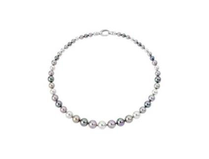 Colar Majorica 45Cm , 6/12Mm Perlas Mult