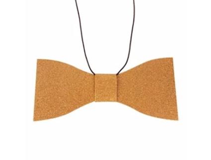 Adereço EUROCARNAVALES Gravata Borboleta De Papel Com Glitter Dourado 13X6 Cm