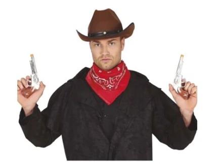 Arma GUIRCA Duas Pistolas Curtas De Cowboy De 20 Cm