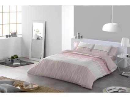 Edredão JVR Bombay (Poliéster - Rosa - 90 cm)