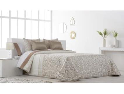 Colcha JVR Aroa (Poliéster - Amarelo - 235 cm)