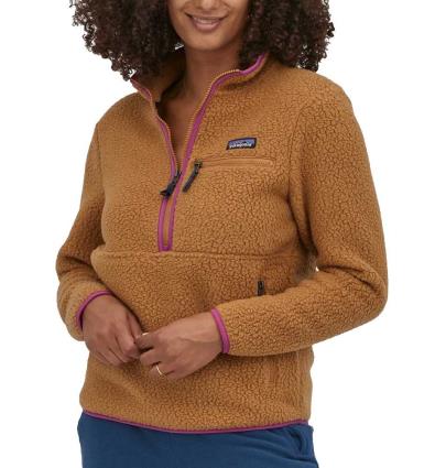 Sudadera Outdoor mujer patagonia Retro Pile Marsupial M Marrón