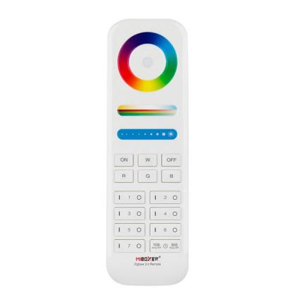 Zigbee comando à distancia rgb+cct 7 zonas