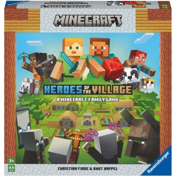 Heróis da cidade jogo de tabuleiro Minecraft