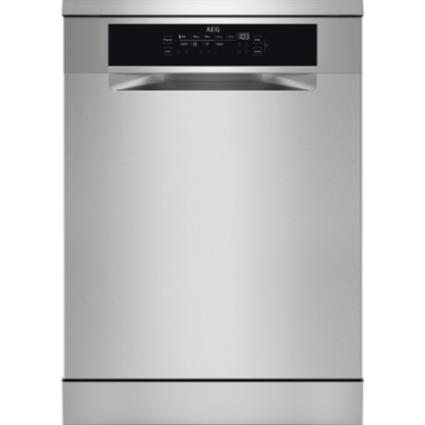 AEG FFB74707PM Máquina de Lavar Louça, Livre Instalação, 60 cm, 14 Talheres, 9 Programas, 4 Temperaturas, Inox - 7332543827282