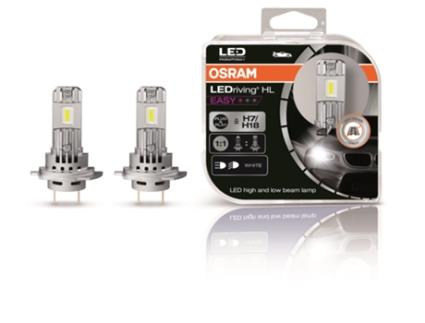 Lâmpada OSRAM H7/H18 Ledriving Hl Easy 12V 1400Lm