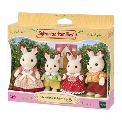 Sylvanian Families 5655 Family Chocolate Rabbits