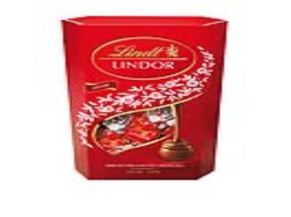 Bombons Lindor Cornet Leite 600g