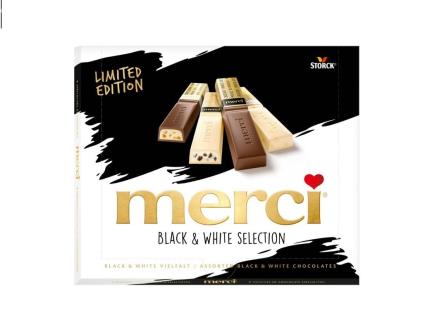 Bombons Sortidos Merci Black & White 240g