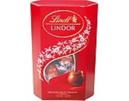 Bombons Lindt Lindor Cornet Leite 337g