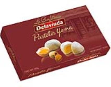 Pastéis Delaviuda De Gema 300g