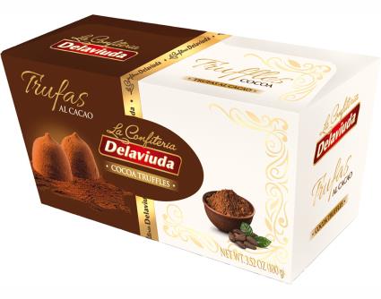 Trufas Delaviuda Cacau 100g