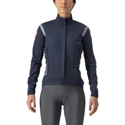 Castelli Perfetto Ros 2 Jacket Azul,Preto L Mulher